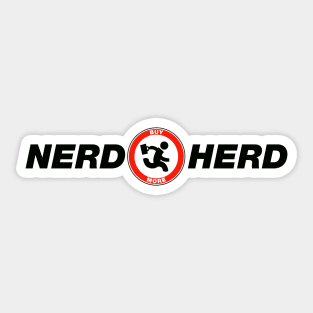 Nerd Herd Sticker